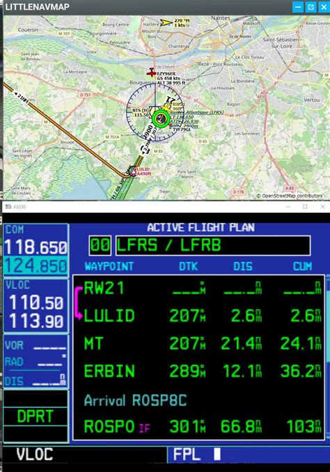 MSFS Tutorials GNS530 Load A Flight Plan With Simbrief Simvol