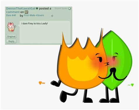 BFDI Firey And Leafy