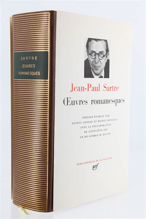 Oeuvres Romanesques Von Sartre Jean Paul Couverture Rigide