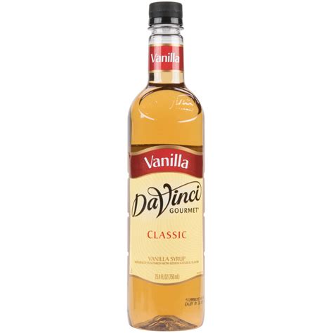 Davinci Gourmet 750 Ml Classic Vanilla Flavoring Syrup