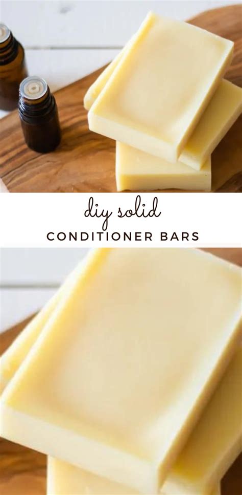 Homemade Conditioner Bars Artofit