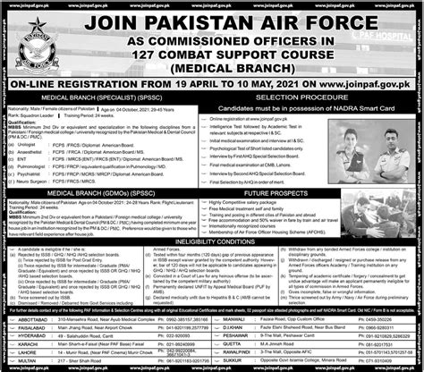 Join Pakistan Air Force Paf As Commissioned Officers Job