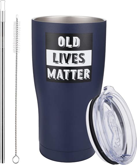 Amazon Old Lives Matter Tumbler Funny Gifts For Men Gag Gifts