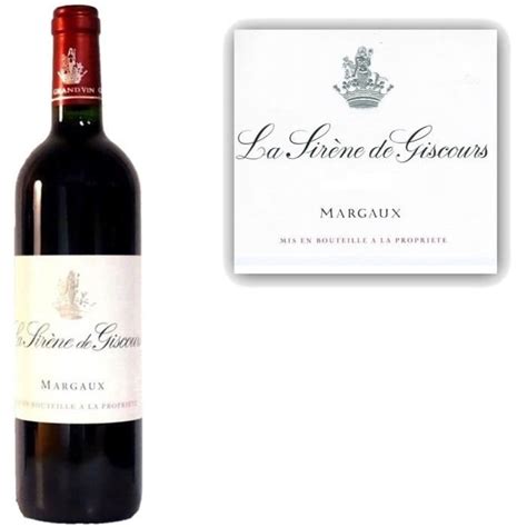 Sir Ne De Giscours Margaux X La Cave Cdiscount