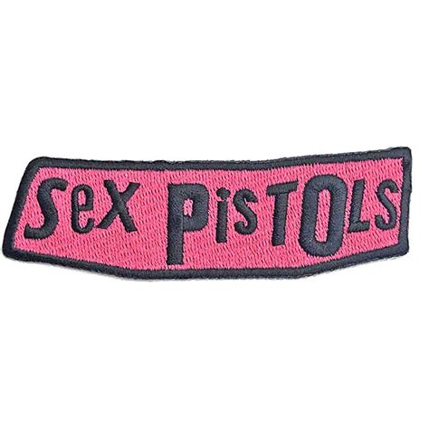 The Sex Pistols Standard Woven Patch Logo Wholesale Only And Official Licensed