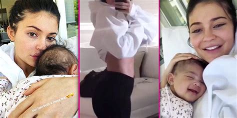 Kylie Jenner Shows Off Post Baby Body Plus New Pics Of Stormi