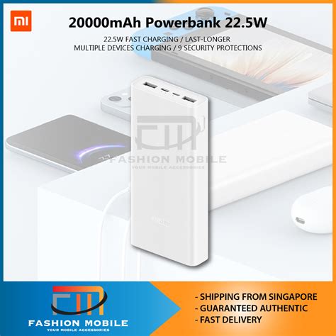 Latest Xiaomi Mi Mah W Max Power Bank Xiaomi Powerbank Usb C