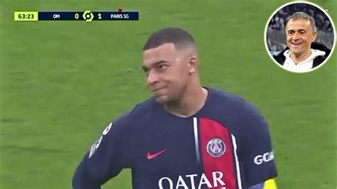 Kylian Mbappe Reaction To Being Subbed Early But Luis Enrique Doesn T