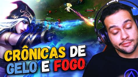 Combo De Ashe Adc Leona Nas Cr Nicas De Gelo E Fogo Broken Build