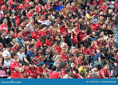 Fan of Football Thailand in Bangkok International Football Invi ...