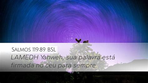 Salmos Bsl Desktop Wallpaper Lamedh Yahweh Sua Palavra Est