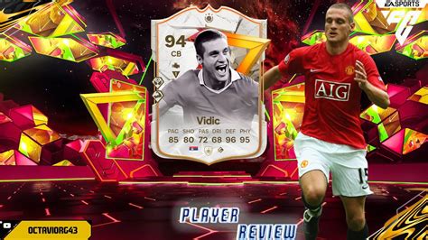 UNA DE LOS MEJORES CENTRALES DEL JUEGO NEMANJA VIDIC 94 GOLAZO ICON