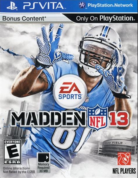 Madden Nfl 13 Playstation Vita Video Game Buy Madden Nfl 13 For