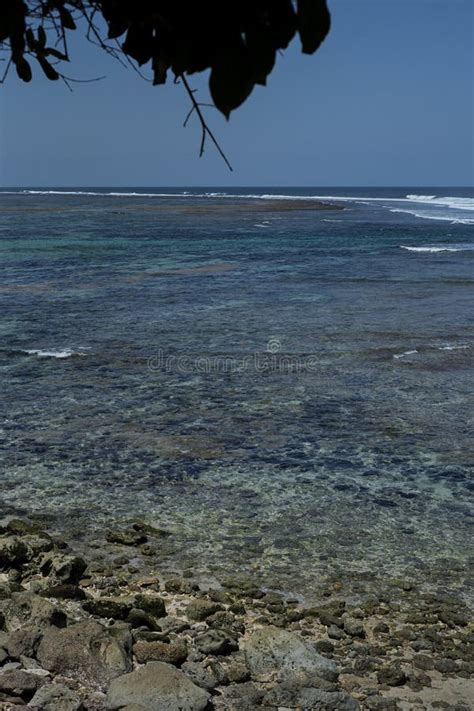 Green Bowl Beach In Bali Indonesia Stock Image Image Of Travel