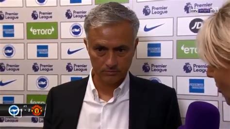 Manchester United Boss Jose Mourinho Snaps At Female Journalist After