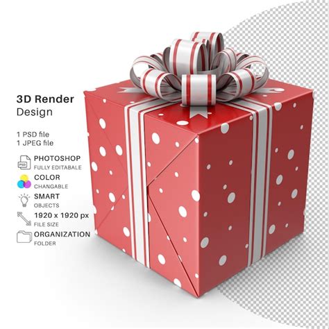 Premium PSD Festive Gift Boxes 3d Modeling Psd File Realistic Festive