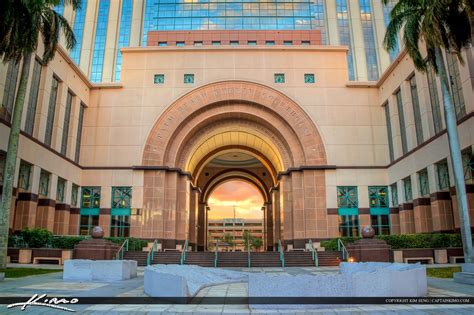 Palm Beach County Courthouse Building | HDR Photography by Captain Kimo