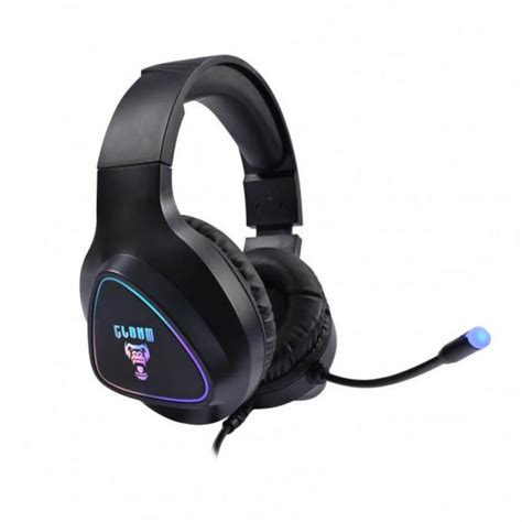 Fone De Ouvido Headset Clanm Gamer Mount Preto Rgb KaBuM