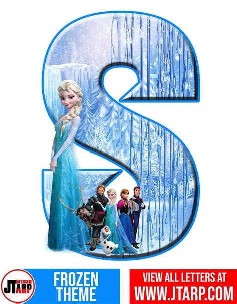 Free Printable Frozen Letters A Z And Numbers Artofit