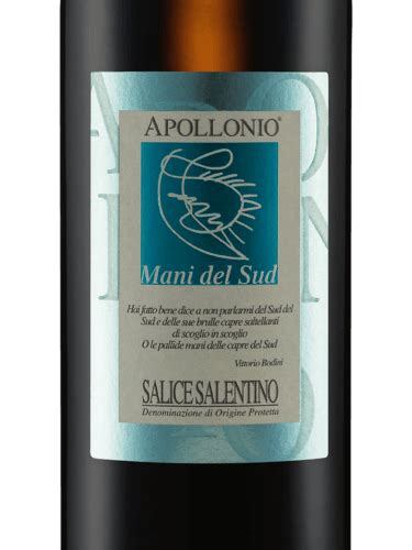 Apollonio Mani Del Sud Salice Salentino Bianco Vivino Canada