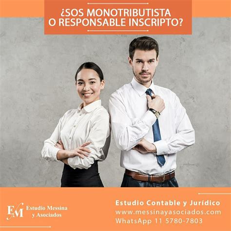 Sos Monotributista O Responsable Inscripto Estudio Contable Toma