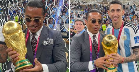 Fans Hit Out At Salt Bae For Touching The World Cup Trophy After