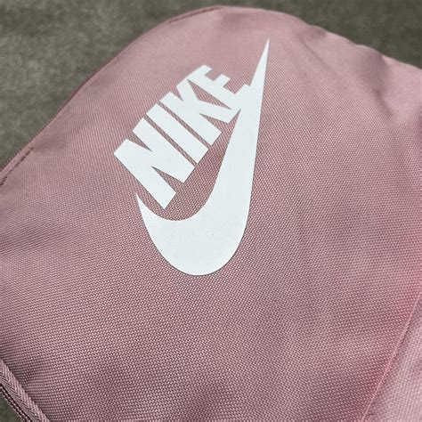 Pink Nike Backpack Great Condition Apart From Two Depop