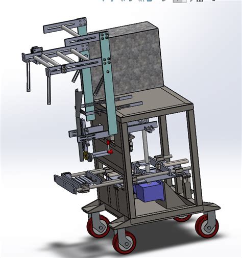 【非标数模】vffs Makinesi 4包装机3d数模图纸 Solidworks设计solidworks 仿真秀干货文章