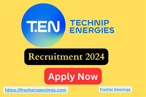 Technip Energies Off Campus Drive Hiring Freshers Apply Now