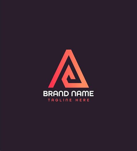 Premium Vector A Modern Letter Logo Design Concept