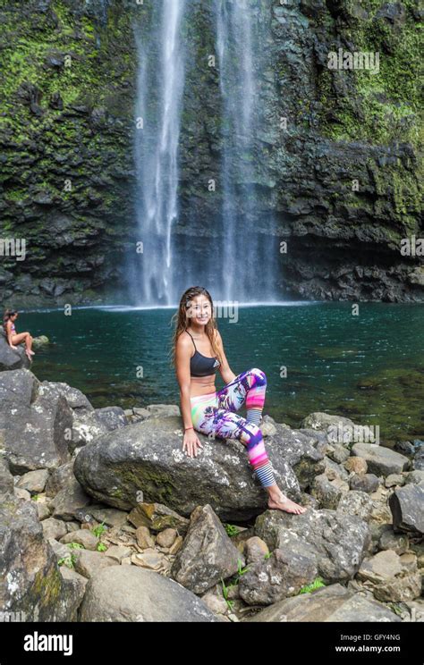 Hike To Waterfall Hi Res Stock Photography And Images Alamy