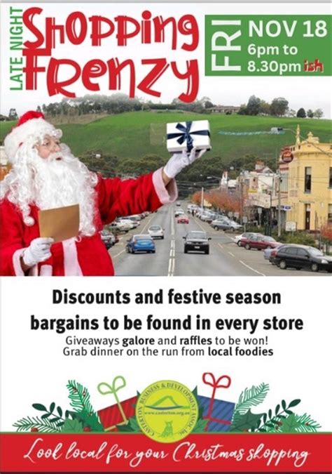 Casterton Shopping Frenzy | Glenelg Shire Council