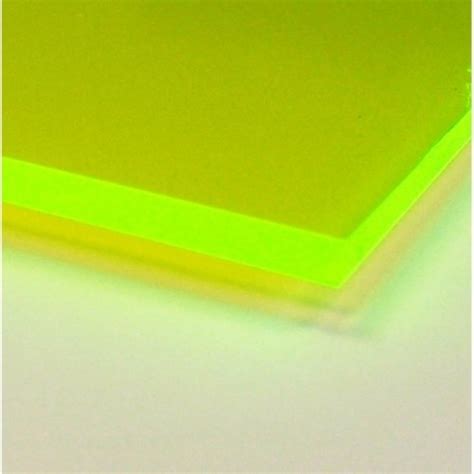 Placa Acril PMMA PERSPEX 3mm Acid Green 210x297mm EMAG Ro