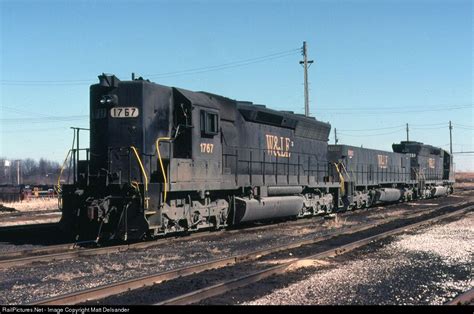 We 1767 Wheeling And Lake Erie Emd Sd45 At Brewster Ohio By Matt