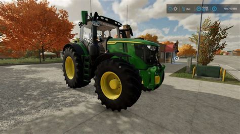 John Deere 6R GEN 2 Edited V1 0 FS22 Mod Farming Simulator 22 Mod