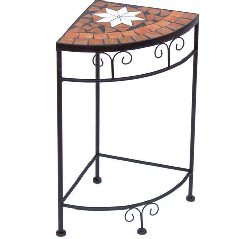 Dandibo Tabouret Fleurs Mosa Que Tag Re D Angle Cm Porte Fleurs