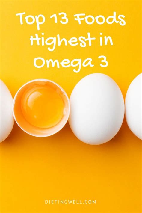 13 Foods High in Omega 3 That Aren't Fish | Food, Best diet drinks, Low ...