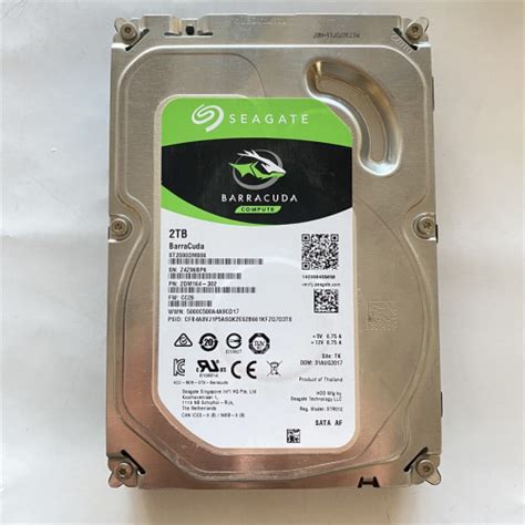 Seagate Barracuda 2 TB Sata 3 5 inç Masaüstü Harddisk Model No