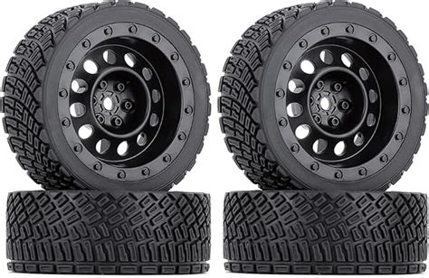 Amazon WONFAST 4PCS 65mm RC Rally Car Rubber Tires And Plastic