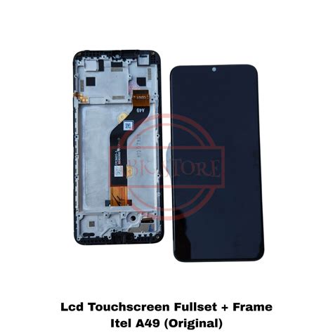 LCD TOUCHSCREEN ITEL A49 A661L FULLSET FRAME LCD ORIGINAL Lazada