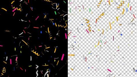 Free Confetti Overlay Video Videohive After Effects Pro Video Motion