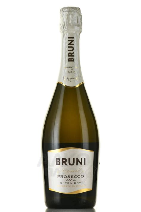 Вино игристое белое брют Bruni Prosecco Extra Dry отзывы