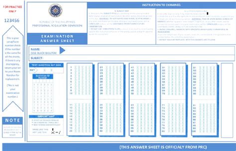 Toaz Info Prc Scantron Sheetpdf Pr Pdf