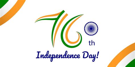 Independence Day Of India Banner Th Anniversary Of Independence Of