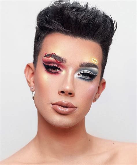 James Charles Halloween Makeup And Youtube Image On Favim