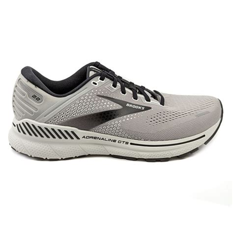 Brooks - Adrenaline GTS 22 Alloy/Grey/Black D | Eneslow