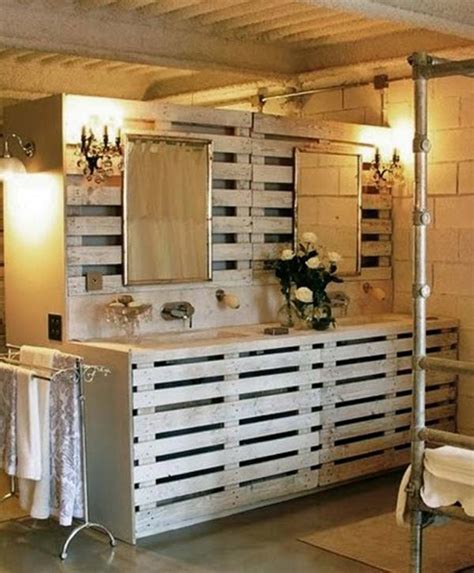 The Best 24 DIY Pallet Projects For Your Bathroom Amazing DIY