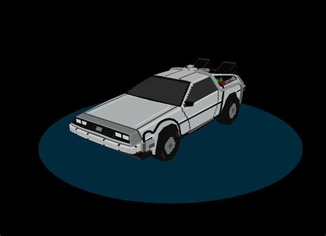 DeLorean Time Machine on Behance