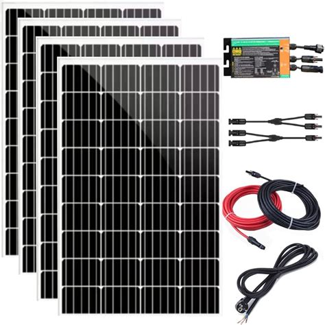 Wp V X Wp Komplettset Mppt Solaranlage Mit Kwh Off