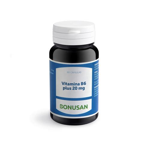 Comprar VITAMINA B 6 PLUS 20 MG BONUSAN Online Farmacia Coliseum